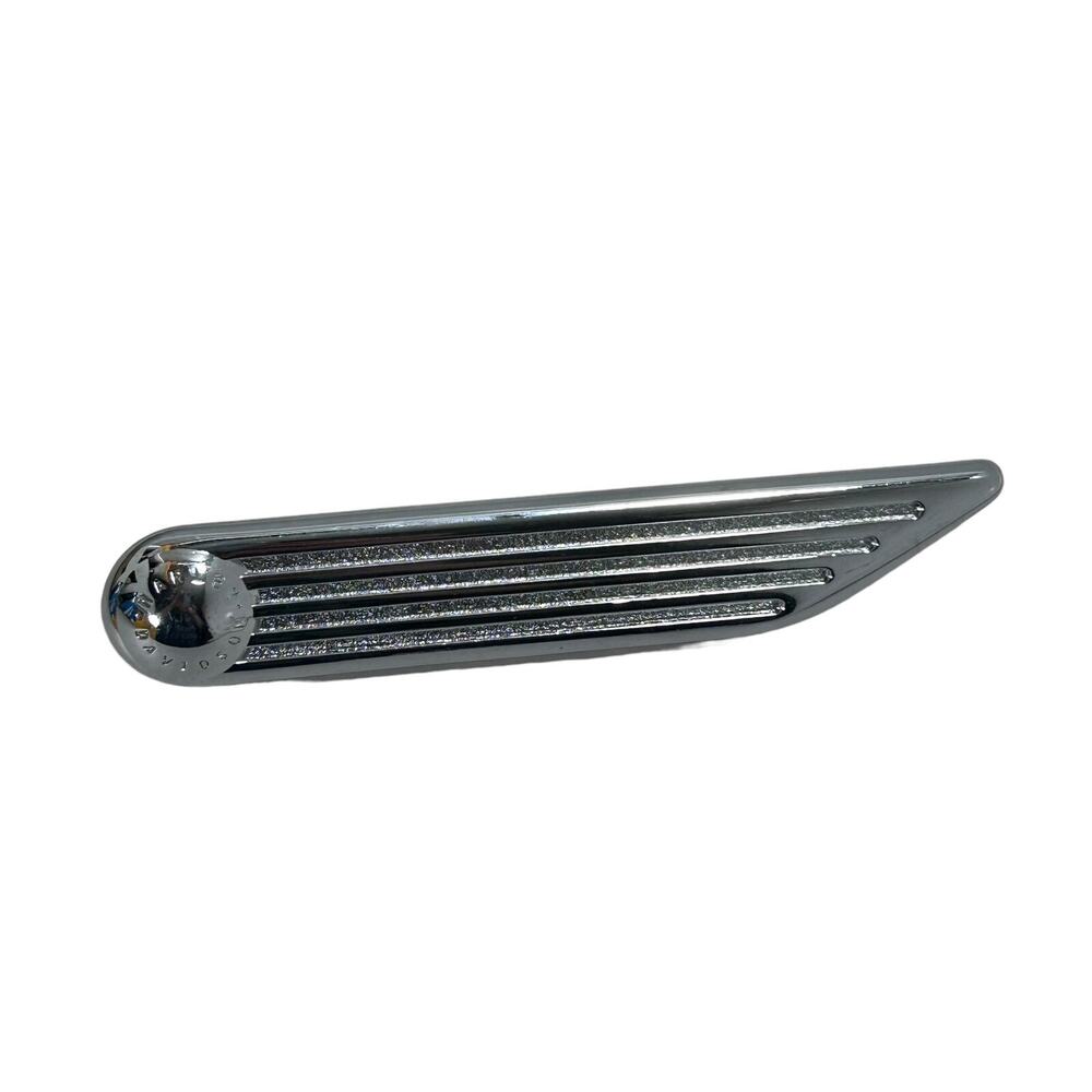 Harley Davidson Emblem Chrome Left Side 7393 A LH HDMC Saddlebag Lid Trim USA
